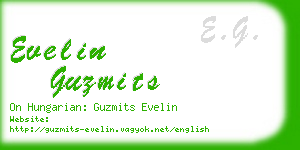 evelin guzmits business card